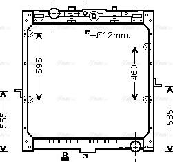 Ava Quality Cooling DF 2035 - Radiators, Motora dzesēšanas sistēma www.autospares.lv