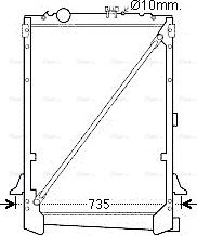 Ava Quality Cooling DF 2030 - Radiators, Motora dzesēšanas sistēma www.autospares.lv