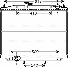 Ava Quality Cooling DN 2265 - Radiators, Motora dzesēšanas sistēma autospares.lv