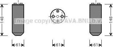 Ava Quality Cooling DND207 - Sausinātājs, Kondicionieris www.autospares.lv