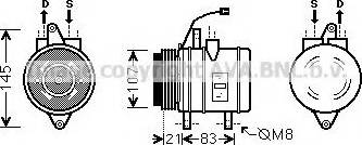 Ava Quality Cooling DWK090 - Kompresors, Gaisa kond. sistēma autospares.lv