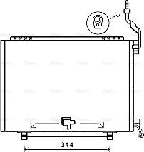 Ava Quality Cooling FD5610 - Kondensators, Gaisa kond. sistēma www.autospares.lv