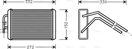 Ava Quality Cooling FD 6291 - Siltummainis, Salona apsilde www.autospares.lv