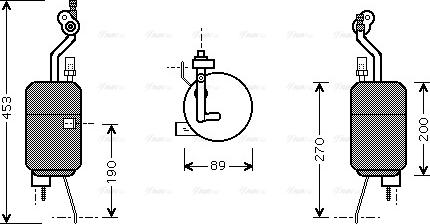 Ava Quality Cooling FD D310 - Sausinātājs, Kondicionieris www.autospares.lv