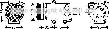 Ava Quality Cooling FD K415 - Kompresors, Gaisa kond. sistēma www.autospares.lv