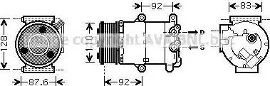 Ava Quality Cooling FD K430 - Kompresors, Gaisa kond. sistēma www.autospares.lv