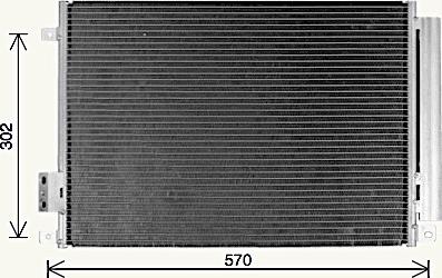 Ava Quality Cooling FT5471D - Kondensators, Gaisa kond. sistēma www.autospares.lv