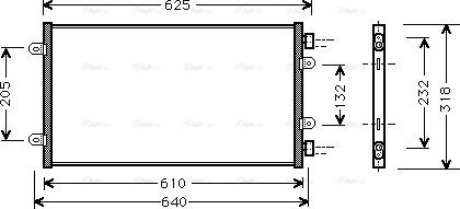 Ava Quality Cooling FT 5219 - Kondensators, Gaisa kond. sistēma www.autospares.lv