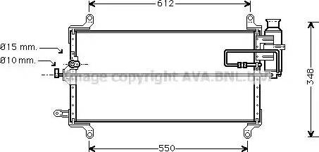 Ava Quality Cooling FT 5217 - Kondensators, Gaisa kond. sistēma www.autospares.lv