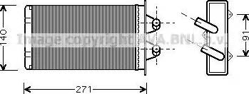 Ava Quality Cooling FT 6186 - Siltummainis, Salona apsilde www.autospares.lv