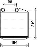 Ava Quality Cooling FTA6313 - Siltummainis, Salona apsilde www.autospares.lv