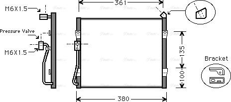 Ava Quality Cooling HD 5089 - Kondensators, Gaisa kond. sistēma www.autospares.lv