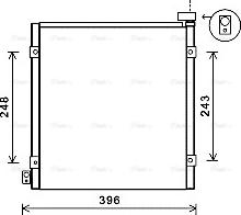 Ava Quality Cooling HD5249 - Kondensators, Gaisa kond. sistēma www.autospares.lv