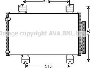 Ava Quality Cooling HD5236 - Kondensators, Gaisa kond. sistēma www.autospares.lv