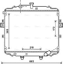 Ava Quality Cooling HY2251 - Radiators, Motora dzesēšanas sistēma www.autospares.lv