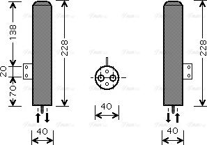 Ava Quality Cooling HYD193 - Sausinātājs, Kondicionieris www.autospares.lv