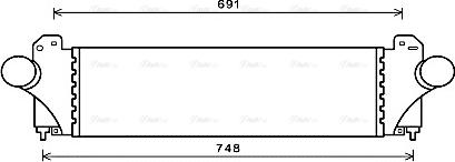Ava Quality Cooling IV4129 - Starpdzesētājs www.autospares.lv