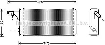 Ava Quality Cooling IV 6019 - Siltummainis, Salona apsilde www.autospares.lv