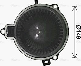 Ava Quality Cooling IV8502 - Salona ventilators www.autospares.lv