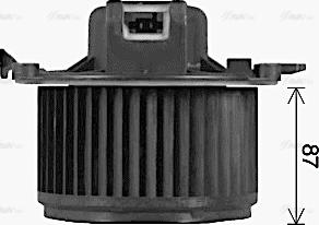 Ava Quality Cooling IV8502 - Salona ventilators www.autospares.lv