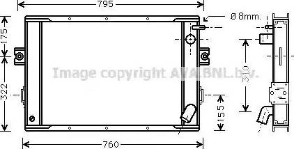 Ava Quality Cooling IV 2023 - Radiators, Motora dzesēšanas sistēma www.autospares.lv