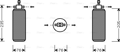 Ava Quality Cooling IV D051 - Sausinātājs, Kondicionieris www.autospares.lv