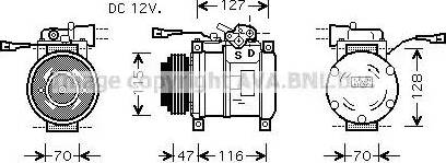 Ava Quality Cooling IV K076 - Kompresors, Gaisa kond. sistēma www.autospares.lv