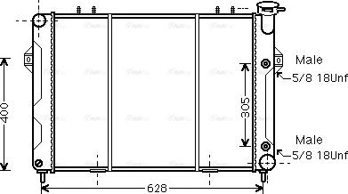 Ava Quality Cooling JE 2007 - Radiators, Motora dzesēšanas sistēma www.autospares.lv