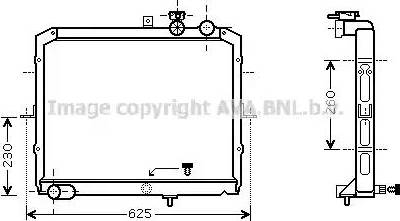 Ava Quality Cooling KA2033 - Radiators, Motora dzesēšanas sistēma www.autospares.lv