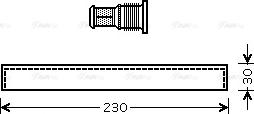 Ava Quality Cooling KAD083 - Sausinātājs, Kondicionieris www.autospares.lv