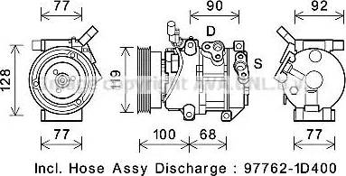 Ava Quality Cooling KAK267 - Kompresors, Gaisa kond. sistēma www.autospares.lv