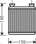 Ava Quality Cooling MC 6014 - Siltummainis, Salona apsilde www.autospares.lv