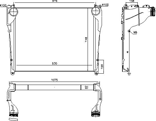 Ava Quality Cooling ME4350 - Starpdzesētājs www.autospares.lv