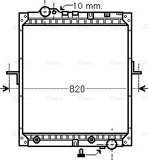 Ava Quality Cooling ME 2103 - Radiators, Motora dzesēšanas sistēma www.autospares.lv