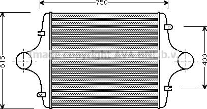 Ava Quality Cooling MN4009 - Starpdzesētājs www.autospares.lv