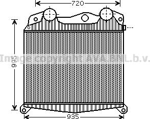 Ava Quality Cooling MN4019 - Starpdzesētājs www.autospares.lv