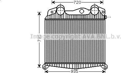 Ava Quality Cooling MN 4018 - Starpdzesētājs www.autospares.lv