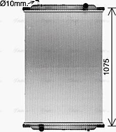 Ava Quality Cooling MN2112N - Radiators, Motora dzesēšanas sistēma www.autospares.lv