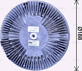 Ava Quality Cooling MNC102 - Sajūgs, Radiatora ventilators www.autospares.lv