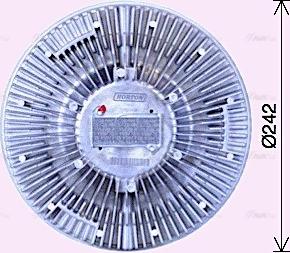 Ava Quality Cooling MNC115 - Sajūgs, Radiatora ventilators www.autospares.lv