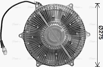 Ava Quality Cooling MNC130 - Sajūgs, Radiatora ventilators www.autospares.lv