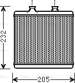 Ava Quality Cooling MS 6472 - Siltummainis, Salona apsilde www.autospares.lv