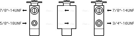 Ava Quality Cooling MS 1101 - Izplešanās vārsts, Gaisa kond. sistēma www.autospares.lv