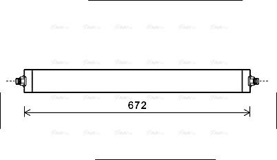 Ava Quality Cooling MS 3531 - Eļļas radiators, Automātiskā pārnesumkārba www.autospares.lv