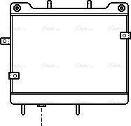 Ava Quality Cooling MS 3140 - Eļļas radiators, Automātiskā pārnesumkārba www.autospares.lv