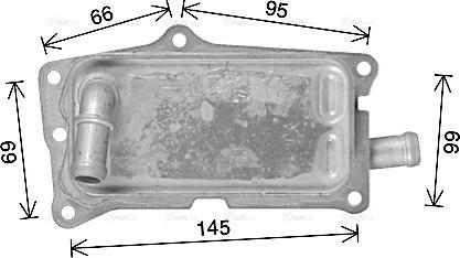 Ava Quality Cooling MS3752 - Eļļas radiators, Automātiskā pārnesumkārba www.autospares.lv