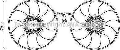 Ava Quality Cooling MSC603 - Ventilators, Motora dzesēšanas sistēma www.autospares.lv