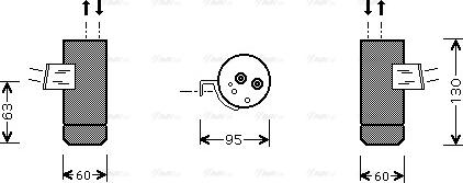 Ava Quality Cooling MS D104 - Sausinātājs, Kondicionieris autospares.lv