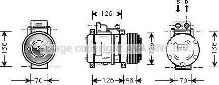 Ava Quality Cooling MS K097 - Kompresors, Gaisa kond. sistēma www.autospares.lv