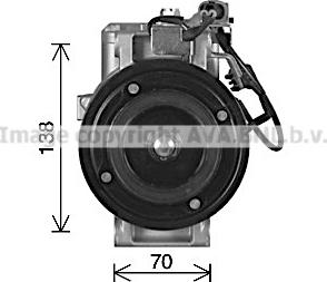 Ava Quality Cooling MSK759 - Kompresors, Gaisa kond. sistēma www.autospares.lv